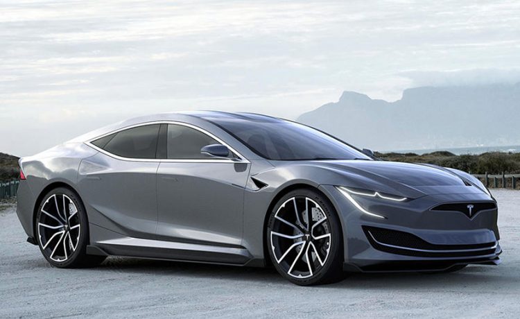 الشكل الجديد المتوقع لسيارات تسلا Model S
