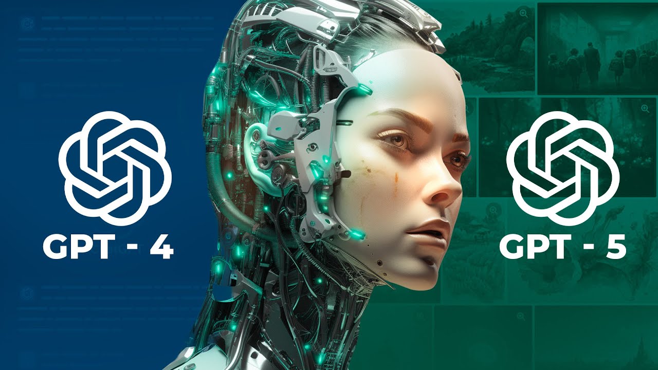 ثورة الذكاء الاصطناعي شبكة عصبية رقمية ترمز إلى قدرات GPT-5 الفائقة.