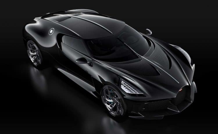 بوجاتي La Voiture Noire أغلى سيارة جديدة في العالم تظهر في جنيف