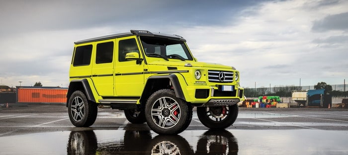 انسوا أمر G-Class الجديدة . . مرسيدس G500 4×4² هي السيارة المثالية