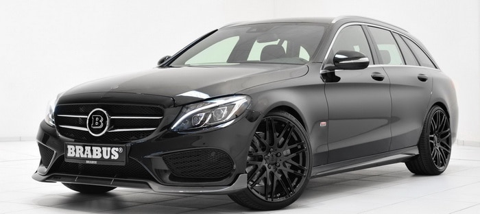 برابوس تلقي بسحرها الأسود علي مرسيدس C-Class واجن