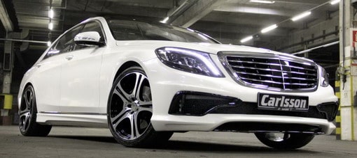 كارلسون تقدم برنامجها التعديلي على مرسيدس – بنز S-Class 2014