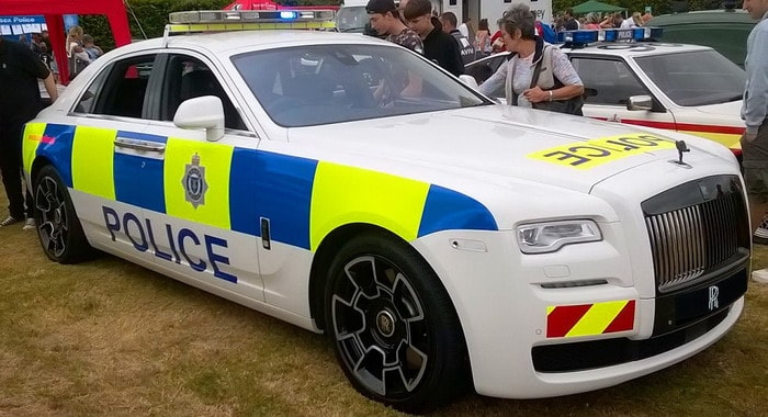 رولز رويس جوست Black Badge . . نسخة وحيدة من نوعها للشرطة