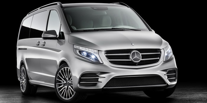 مرسيدس V-Class Concept Vision الهجين القوية تستعرض في جنيف