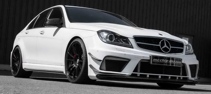 مرسيدس-بنز C63 AMG تتحول لوحش بقوة 818 حصان عبر تعديلmcchip