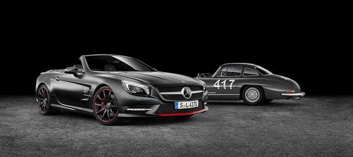 مرسيدس SL بباقة 417 Mille Miglia تعيد تاريخ السباقات في جنيف