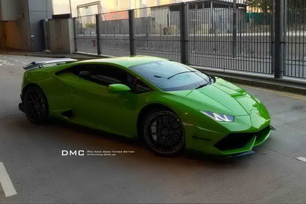 لامبورجيني هوراكان Affari تحصل علي حلة جديدة أيروديناميكية من DMC