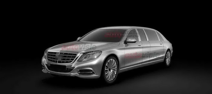 مرسيدس-بنز S-Class بولمان تكشف ملامحها الفاخرة عبر تسريب رسوم براءة الاختراع