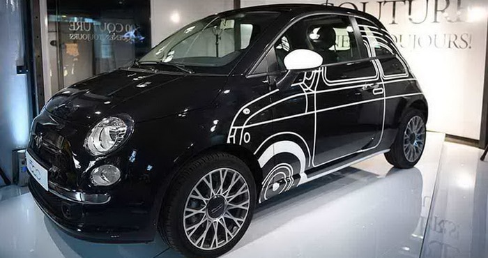 فيات 500 Ron Arad Edition تنطلق بسعر 23.217 دولار في ايطاليا